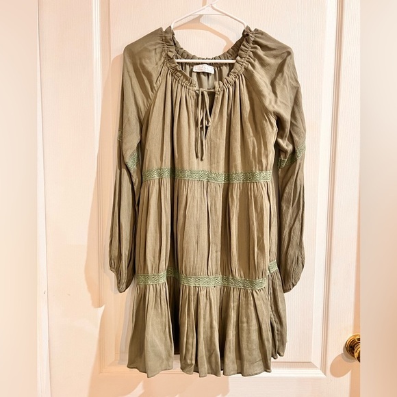 FINAL PRICE Anthropologie Sage The Label Tiered Dress - Picture 1 of 2